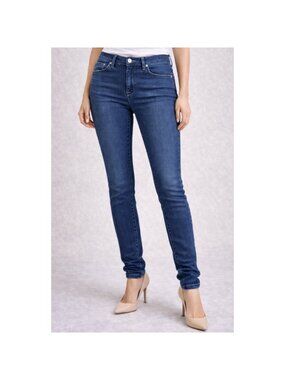 Acne Studios Flex Ocean Skinny Jeans Womens 25/32 Mid Rise